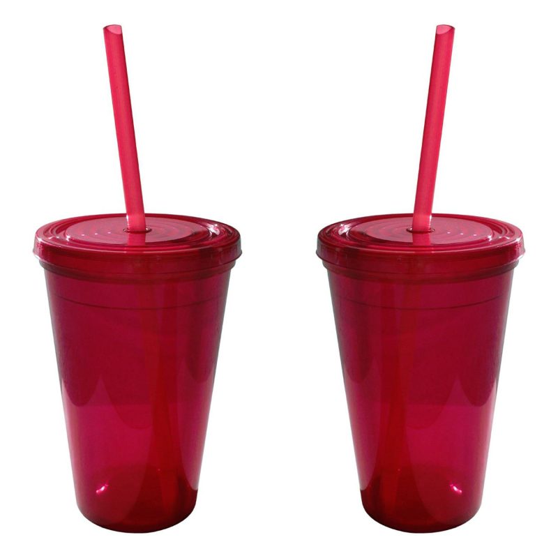 Geneva 16 Oz Tumbler w/Straw - 6