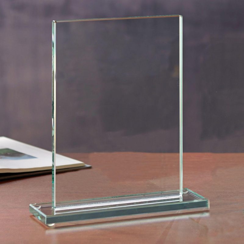 Glass Rectangle - Large Award - 1