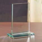 Glass Rectangle - Small Award - 3