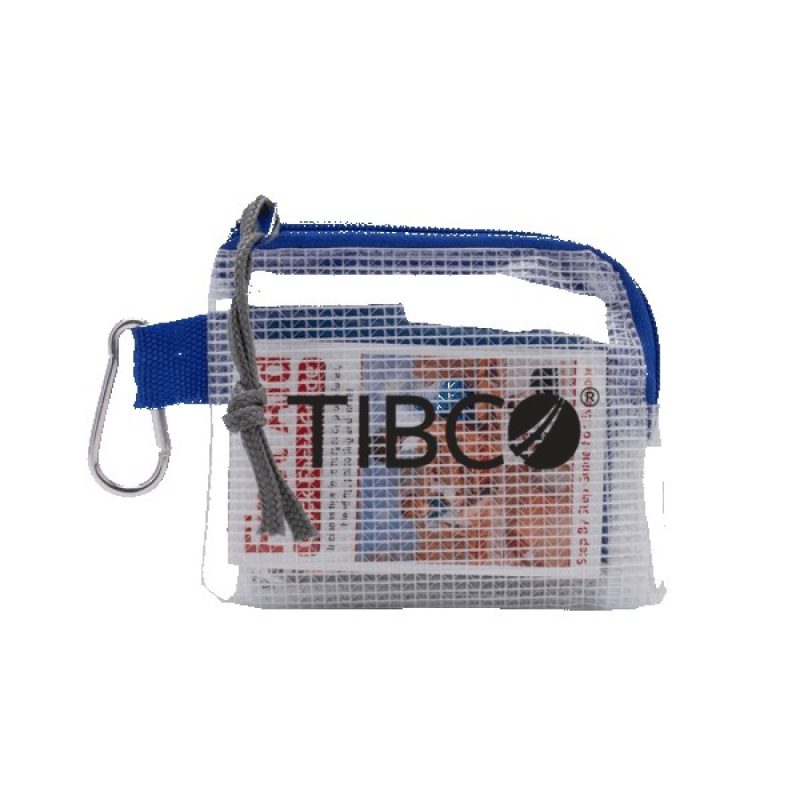 Golf Safety & First Aid Kit in a Zippered Clear Nylon Bag - 6
