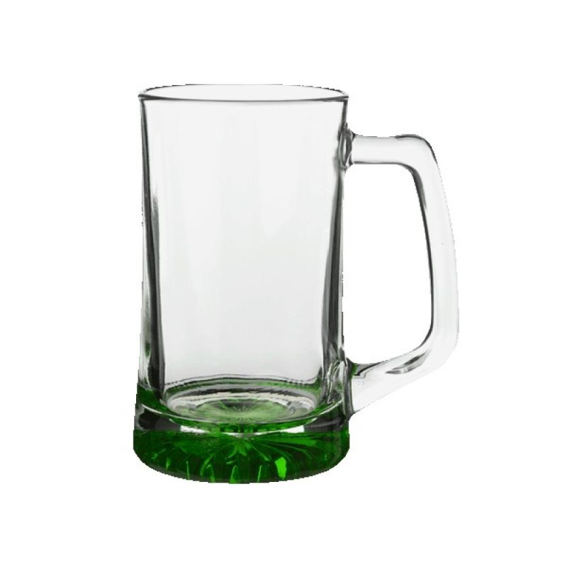 Guzzler 25 oz. ARC Glass Beer Mug - 3