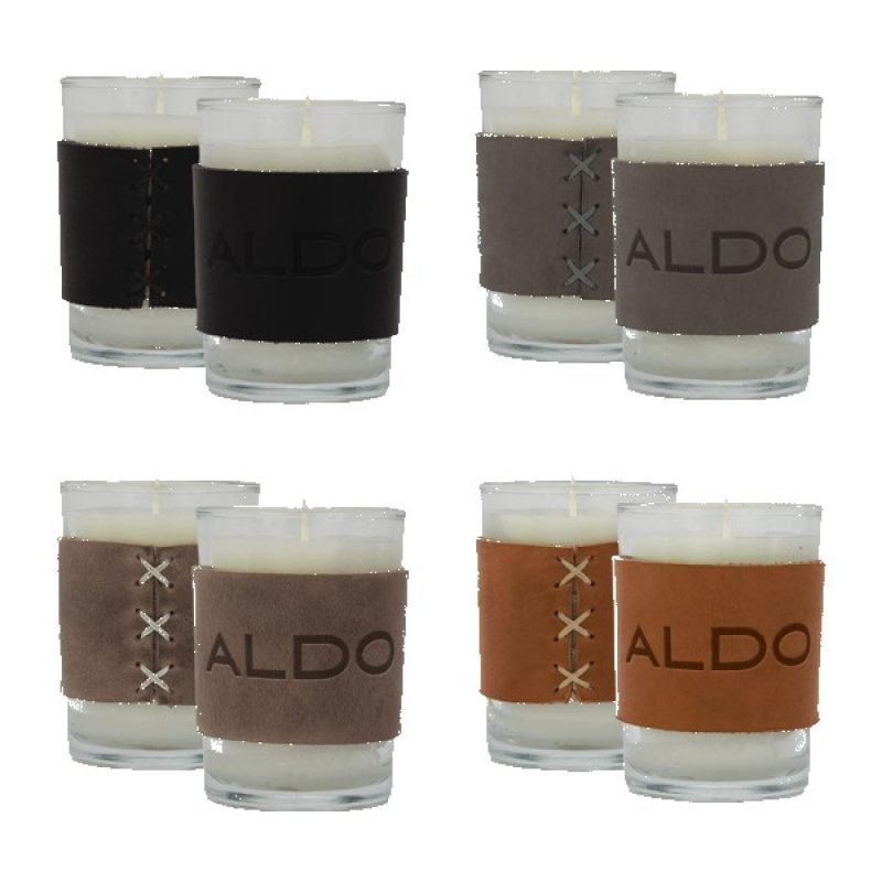 Harper-8-oz-Leather-Wrapped-Candle-THARPER Harper 8 oz. Leather Wrapped Candle