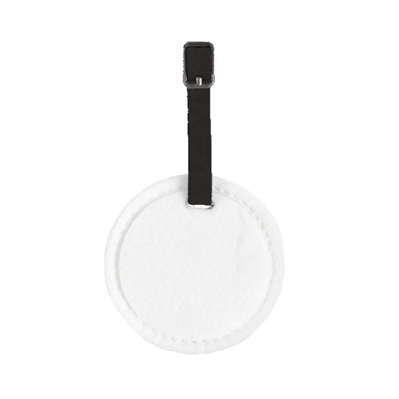 Hayes Dye-Sublimated Felt Round Luggage Tag - 4