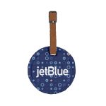 Hayes Dye-Sublimated Felt Round Luggage Tag - 5