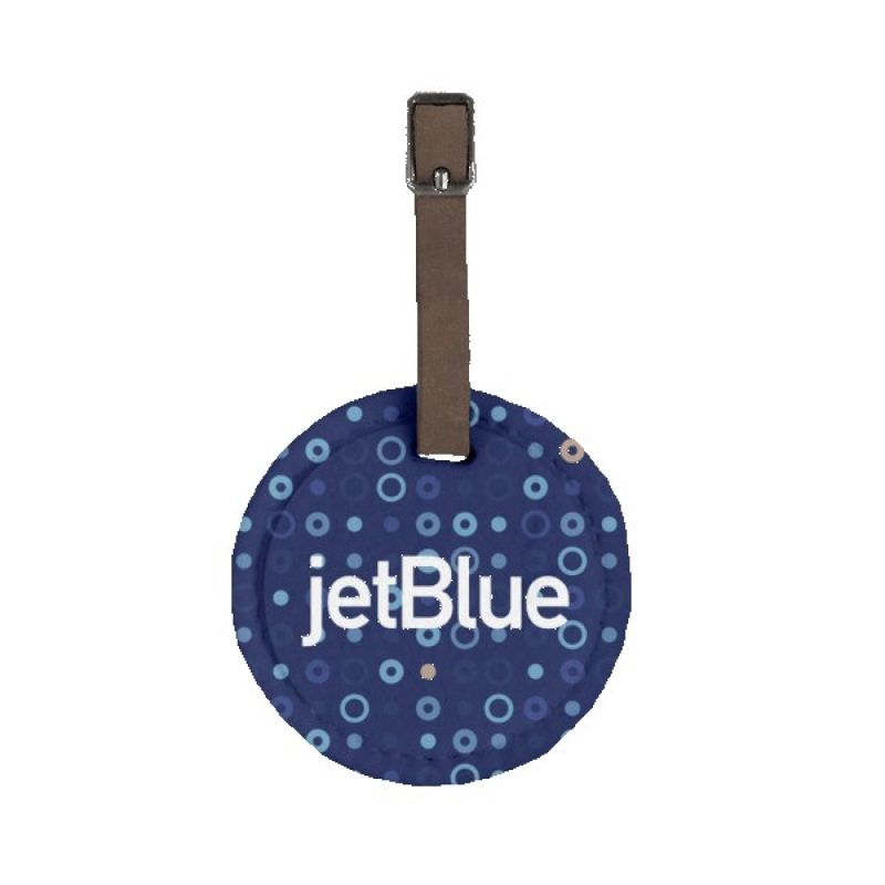Hayes Dye-Sublimated Felt Round Luggage Tag - 7