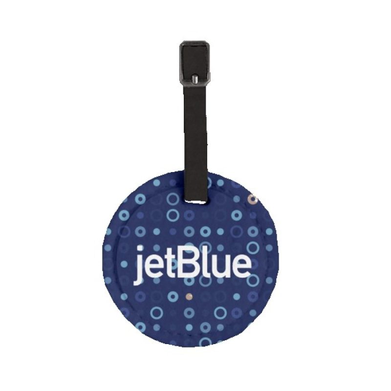 Hayes Dye-Sublimated Felt Round Luggage Tag - 8