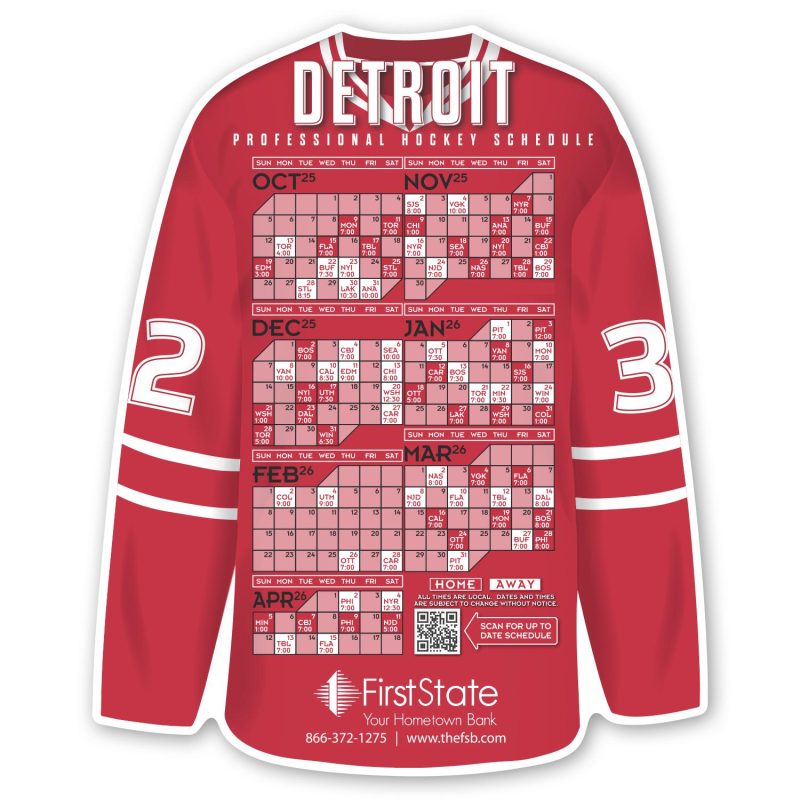 Hockey Jersey Schedule