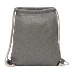 Huron Recycled Cotton Drawstring Tote - 2