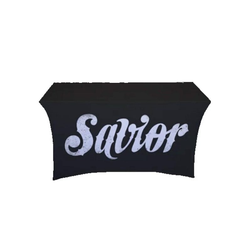 IMPORT 4' Stretch Full Color Table Throw