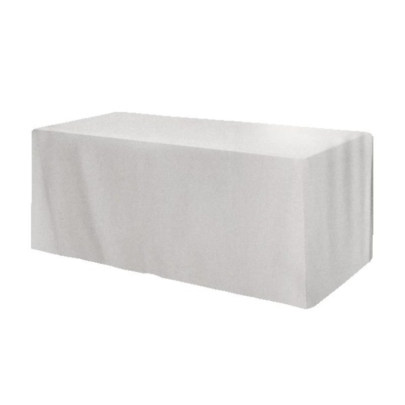 IMPORT 8' Fitted Open-Back Full-Color Table Throw - 1