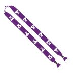 IMPORT Rush 1" Dye-Sublimated 2-Ended Lanyard with Dual Silver Metal Crimp & Split-Ring - 2