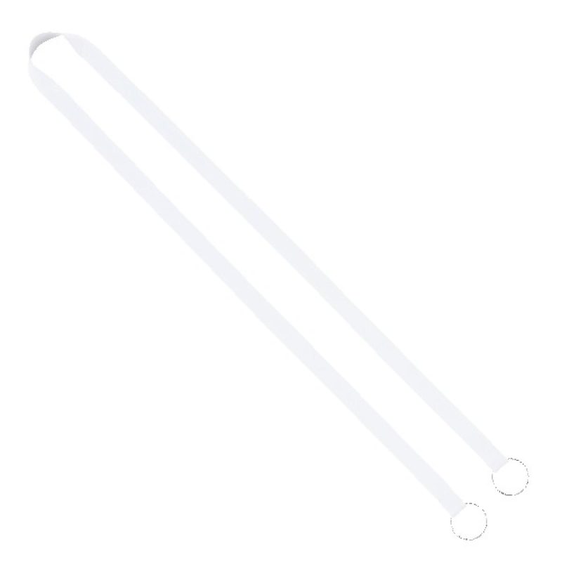 IMPORT Rush 1/2" Dye-Sublimated 2-Ended Lanyard with Dual Sewn Silver Metal Split-Ring - 1