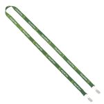 IMPORT Rush 1/2" Dye-Sublimated 2-Ended Lanyard with Dual Sewn Silver Metal Split-Ring - 4