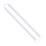 IMPORT Rush 3/4" Polyester 2-Ended Lanyard with Dual Sewn Silver Metal Split-Ring - 6