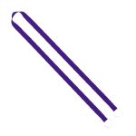 IMPORT Rush 5/8" Polyester 2-Ended Lanyard with Dual Sewn Silver Metal Split-Ring - 6
