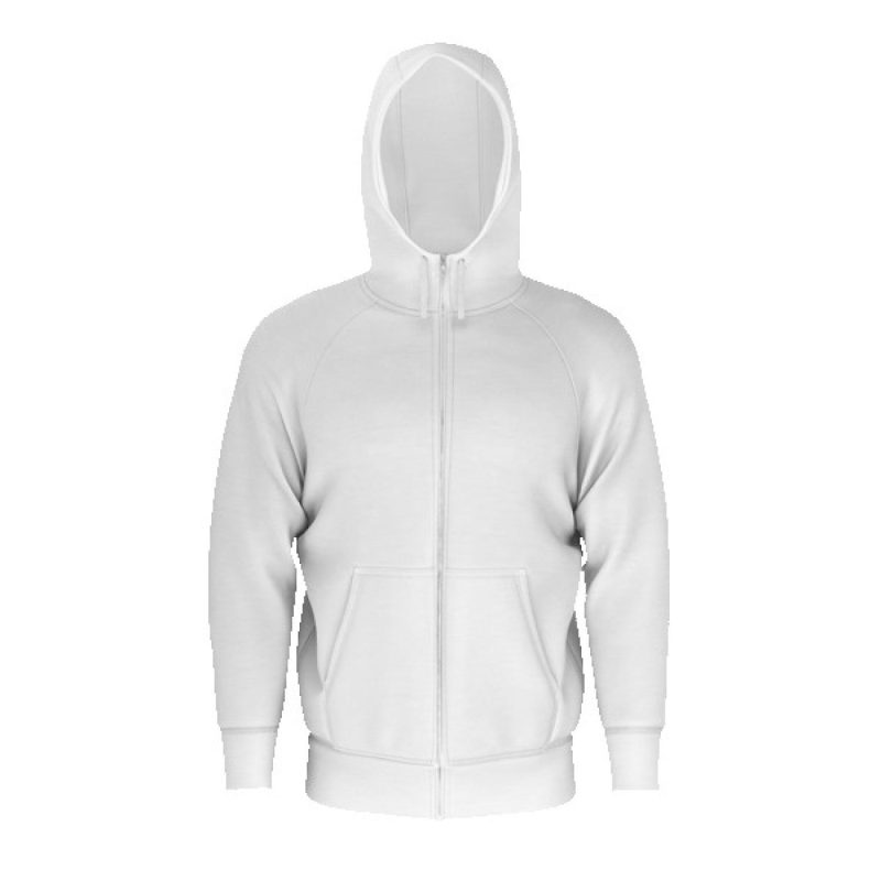 IMPORT Rusty Unisex Dye-Sublimated Raglan Full-Zip Hoodie - 1