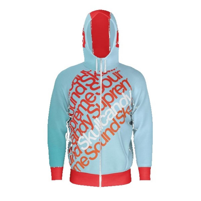 IMPORT Rusty Unisex Dye-Sublimated Raglan Full-Zip Hoodie - 2