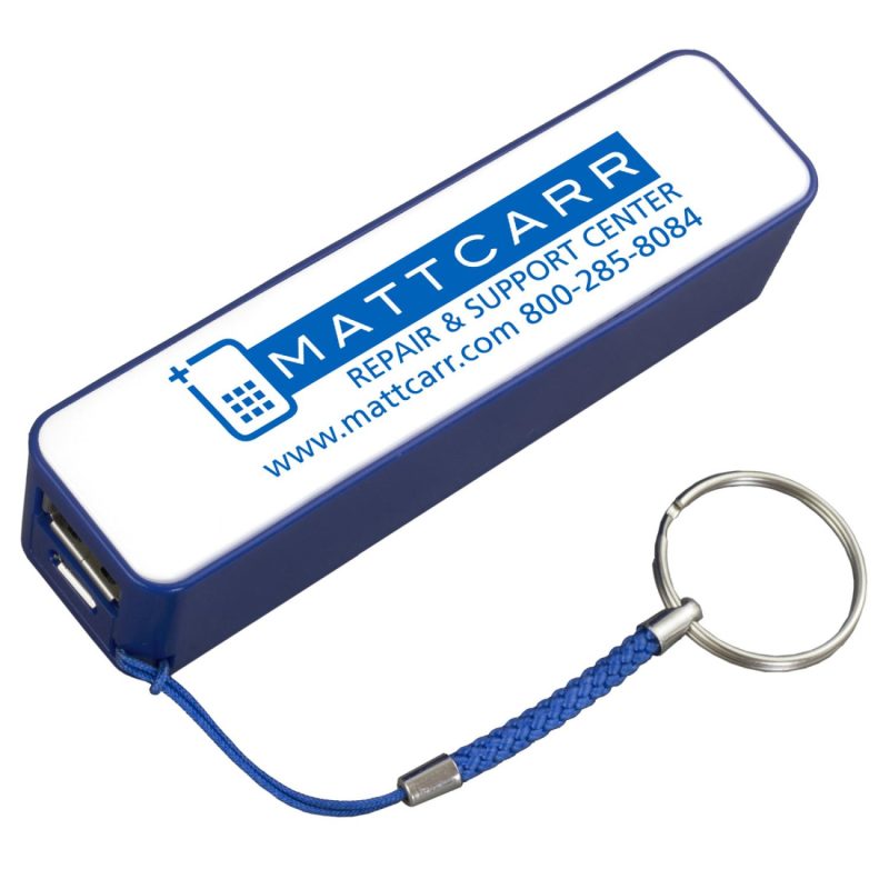 "In Charge" UL Listed 2200 mAh Portable Lithium Ion Power Bank Charger - 2