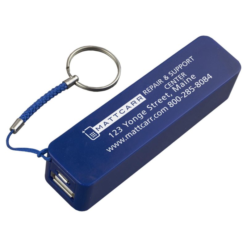 "In Charge" UL Listed 2200 mAh Portable Lithium Ion Power Bank Charger - 3