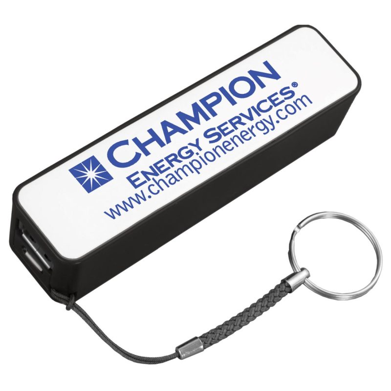 "In Charge" UL Listed 2200 mAh Portable Lithium Ion Power Bank Charger - 7