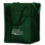 Insulated Polytex Tote W/Zipper - 4