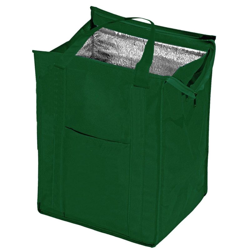 Insulated Polytex Tote W/Zipper - 9