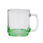 Java 9 oz. Glass Coffee Mug - 3