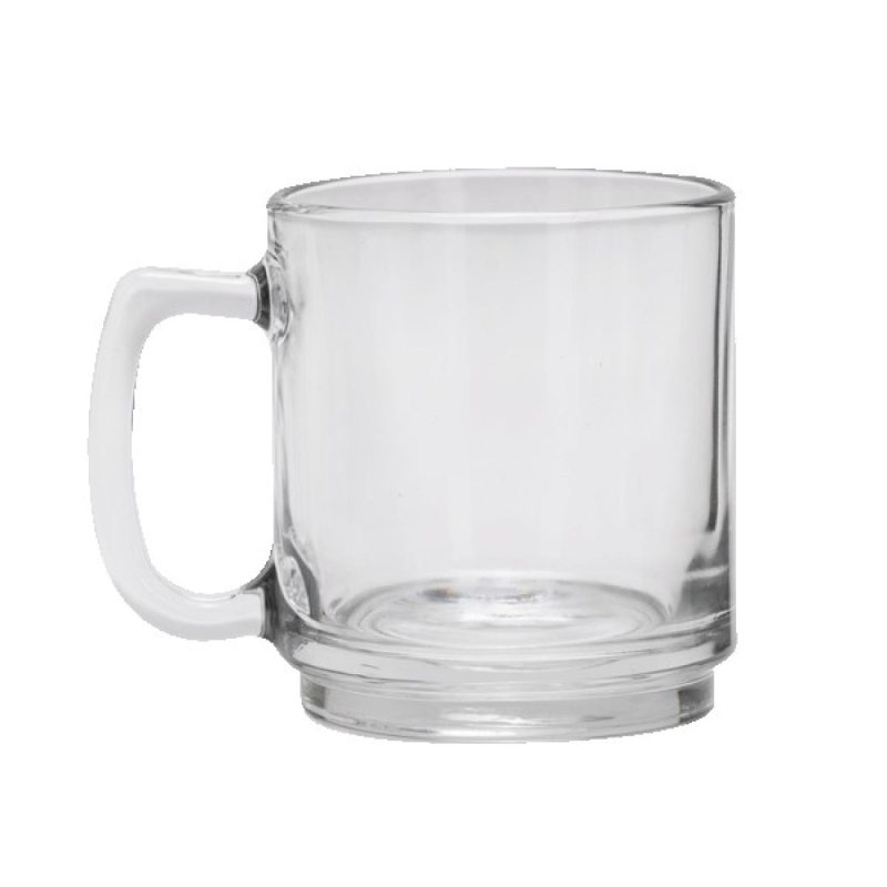 Java 9 oz. Glass Coffee Mug - 7