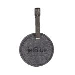 Juniper Felt Round Luggage Tag - 9