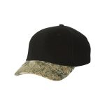 Kati LC25 Structured Solid Crown Camouflage Cap - 7