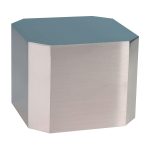 Large Silver Cube Base - 1