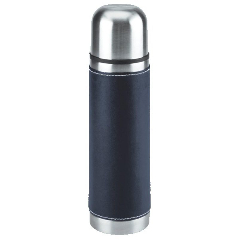Leatherette Vacuum Bottle - 16 Oz. - 4