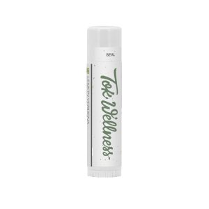 Lemon Verbena Natural Lip Balm in White Tube