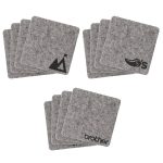 Linden Felt Coasters (Set of 4)