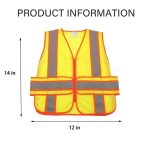 Mesh Reflective Safety Vest - 1