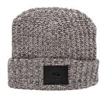 Milliner Cuffed Knit Beanie with Leather Patch - 8