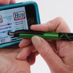 Mosaic Metallic Stylus Pen - 2
