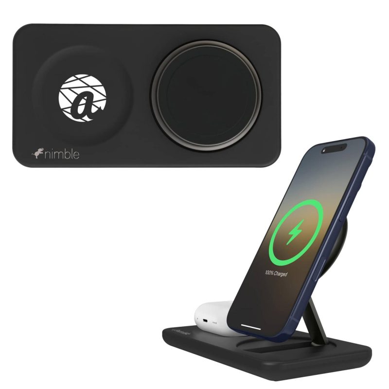 Nimble Podium 2-in-1 Wireless Charging Stand - 3