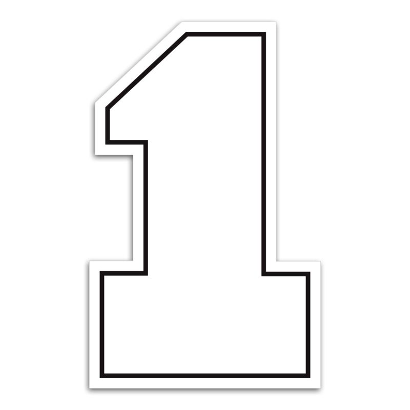 Number 1 Magnet - 1
