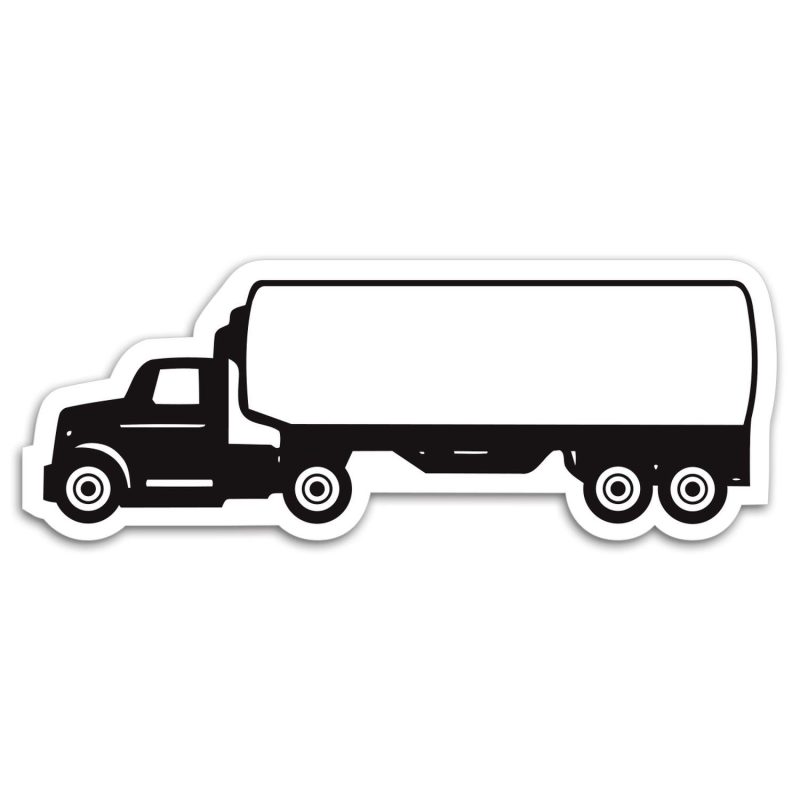 Oil Truck Magnet - 1