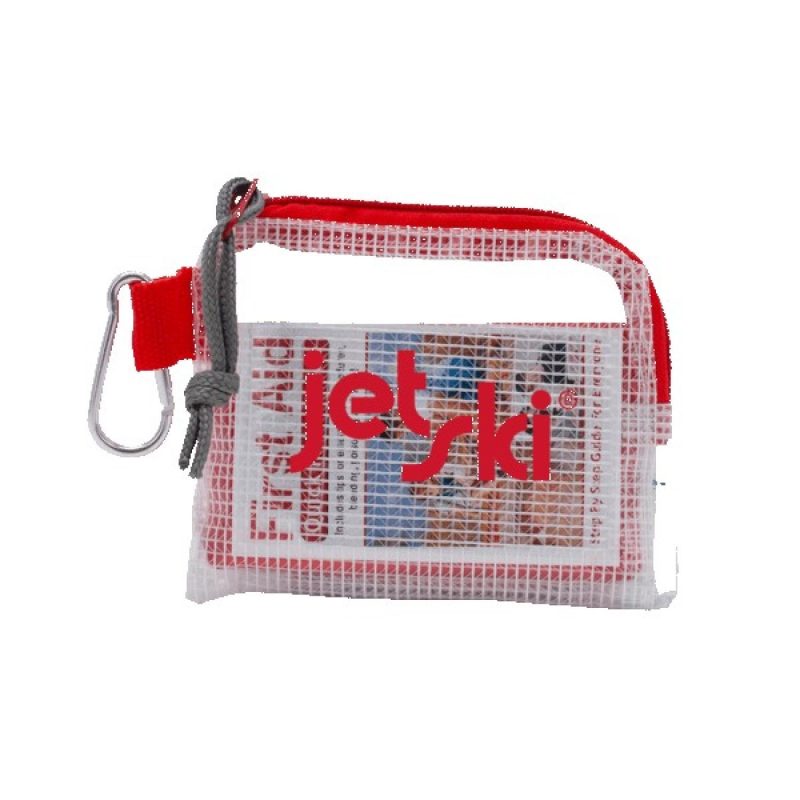 Outdoor Safety & First Aid Kit in a Zippered Clear Nylon Bag - 5