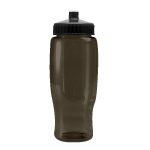 Pedal Pusher 27oz Recycled Transparent Contour Bottle w/Push-Pull Lid - 6