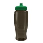 Pedal Pusher 27oz Recycled Transparent Contour Bottle w/Push-Pull Lid - 9
