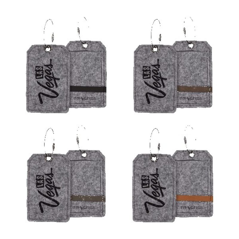 Poplar Felt Luggage Tag