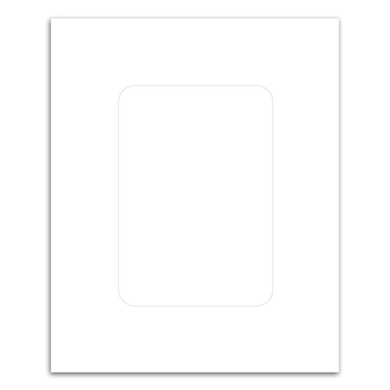 Rectangle Punch Out Picture Frame Magnet - 1