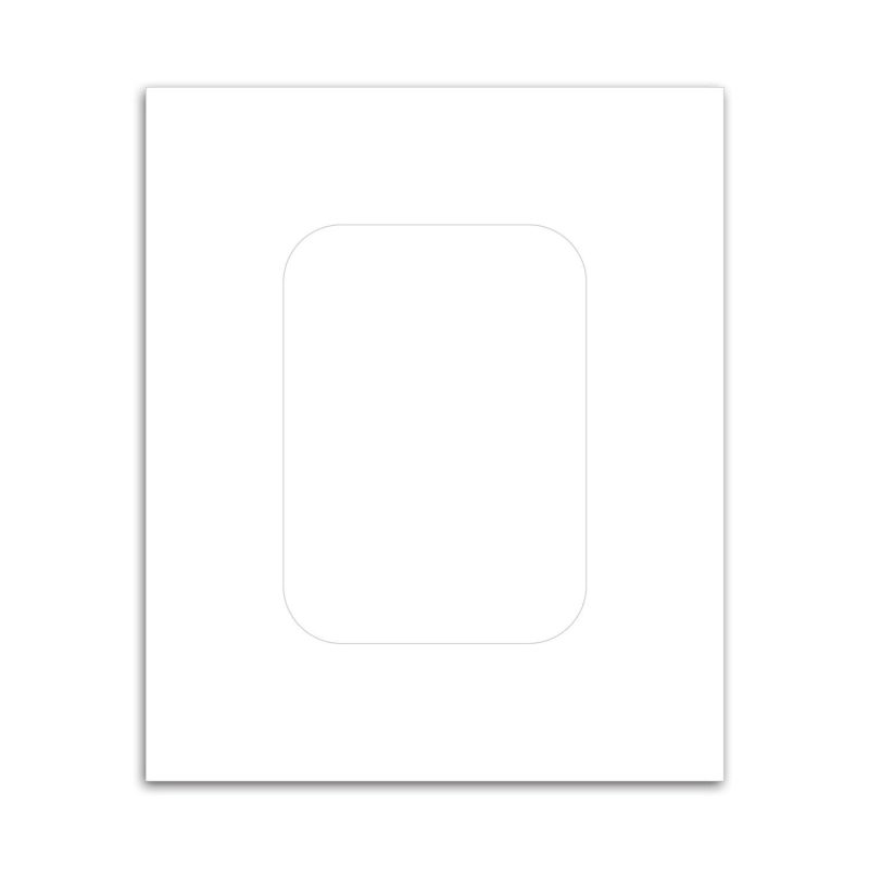 Rectangle Punch Out Picture Frame Magnet - 1