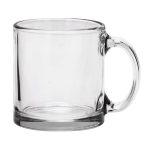Red Eye 13 oz Libbey Clear Glass Coffee Mug - 2