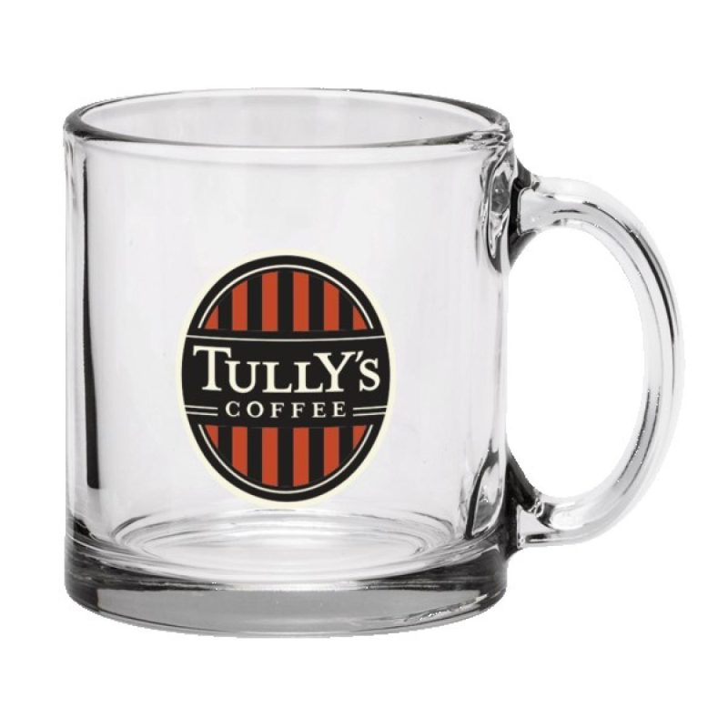 Red Eye 13 oz Libbey Clear Glass Coffee Mug - 3