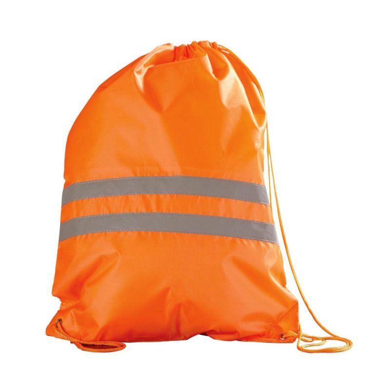Reflective Drawstring Backpack - 4