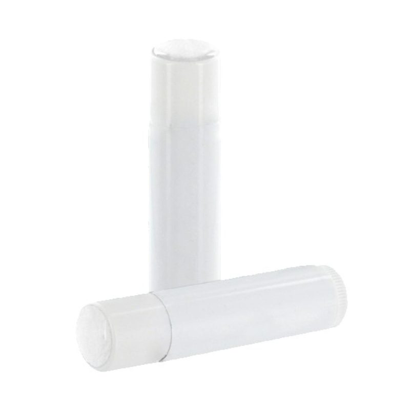 SPF 15 Lip Balm in White Tube and Full Color Dome Lid - 1